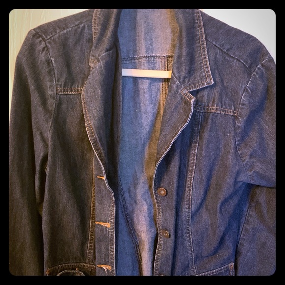 Axcess Jean Jacket Denim Size 10 - Picture 1 of 3
